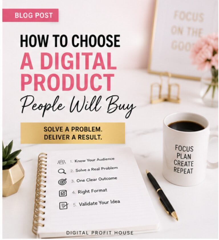 How to choose a digital product people want to buy