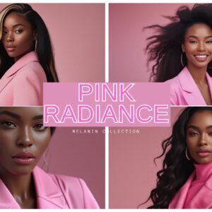 ai images of black women in pink