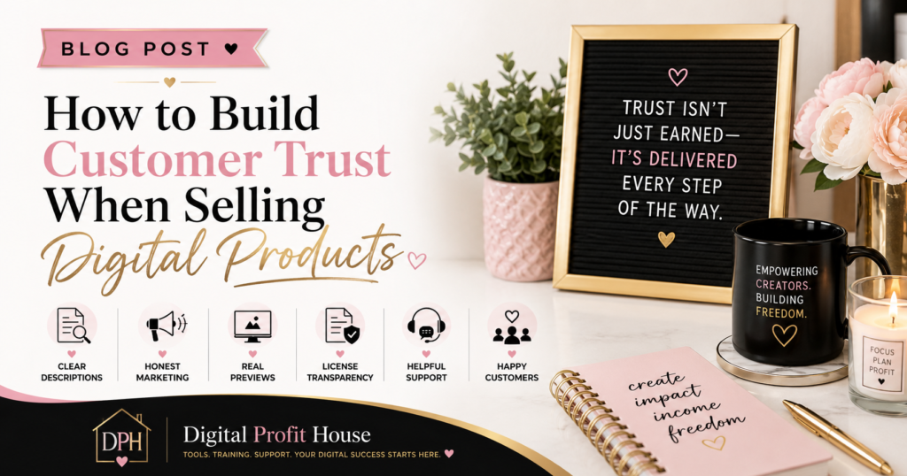 How To Build Customers Trust When Selling Digital Products
