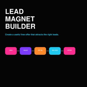 Lead Magnet Builder