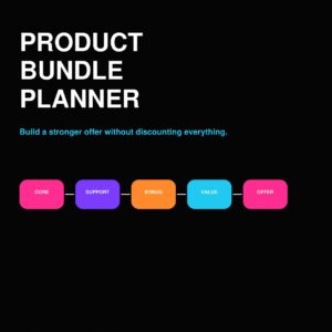 Product Bundle Planner