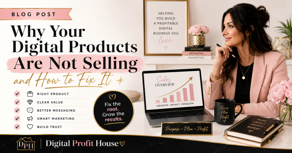 Why your digital products are not selling