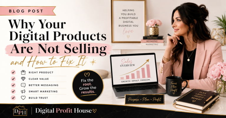 Why your digital products are not selling